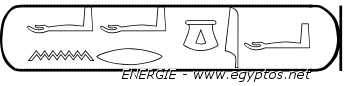 Energie en hiroglyphes